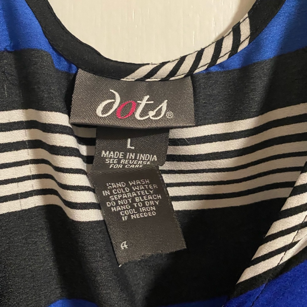 Striped Mid Length Dress - Picture 3 of 3